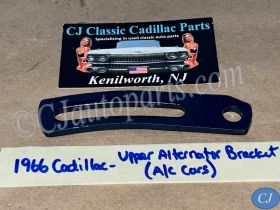 RESTORED 1963 1964 1965 1966 1967 Cadillac Deville Eldorado Fleetwood Calais 429 ENGINE UPPER ALTERNATOR ALT A/C MOUNTING BRACKET (A/C CAR)